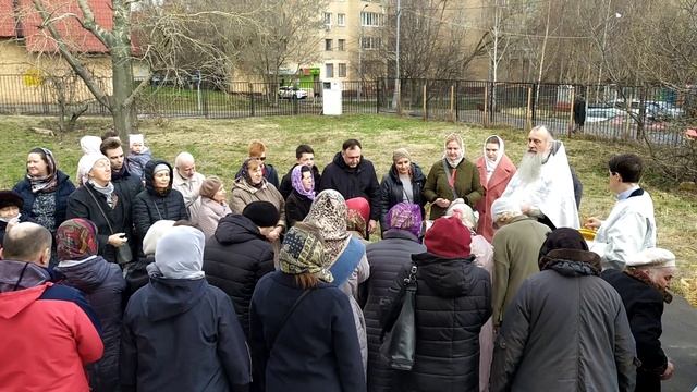 Освящение куличей в Великую Субботу, 23 апреля 2022г. смотреть онлайн