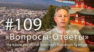 "Вопросы-Ответы", Выпуск #109 - Василий Тушкин отвечает на ваши вопросы