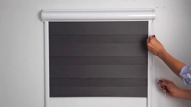 Как работает рулонная штора День ночь в кассете MROLLS смотреть онлайн