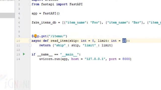 Learning Query Parameters in FastAPI - FastAPI Python Tutorial : 05 - iGnani смотреть онлайн