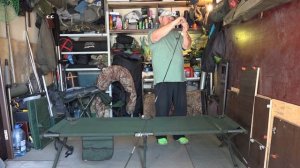 Туристическая раскладушка + палатка . Новый проект самоделки .