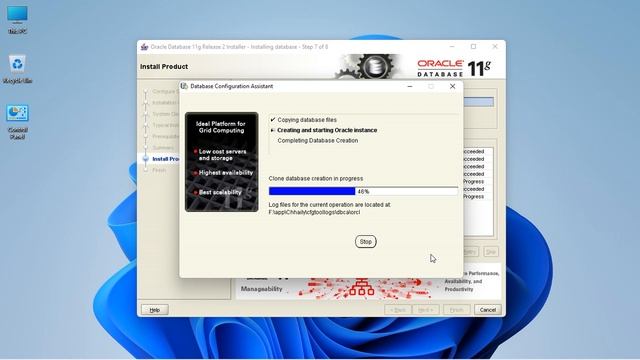 How to install Oracle and create database смотреть онлайн