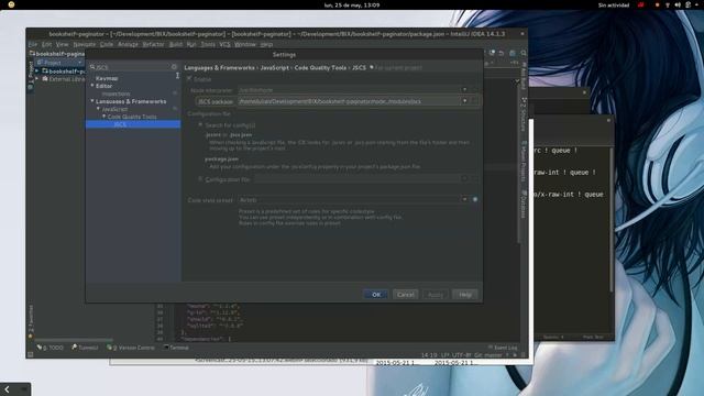 Configurar JSCS con Scopes en Intellij смотреть онлайн