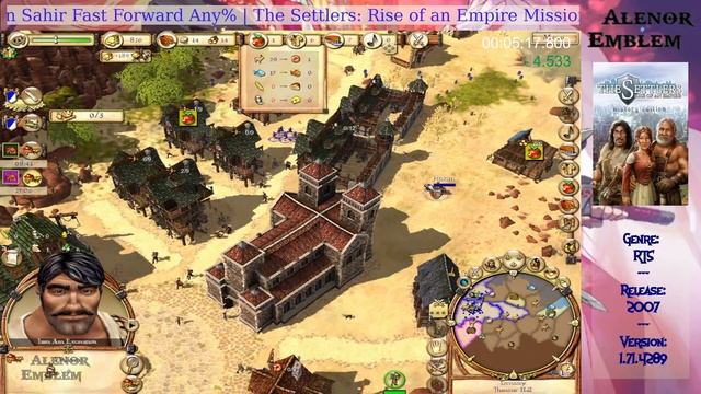 The Settlers: Rise of an Empire Speedrun Mission Sahir Fast Forward Used 10:31 (old WR) смотреть онлайн