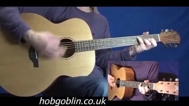 Ashbury AG-45E Jumbo Guitar Played by Phil Hardy смотреть онлайн