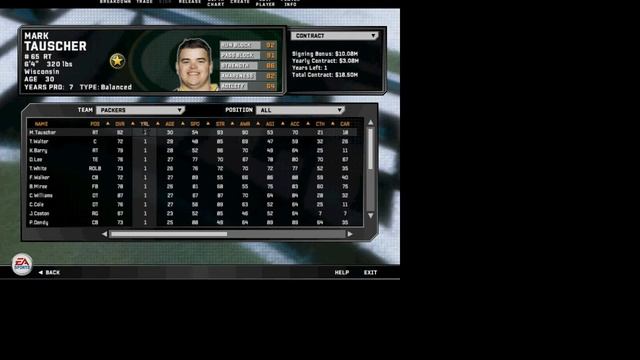 How to make a 99 overall rookie in Madden NFL 2008 смотреть онлайн