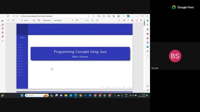 Revision Session: Quiz-1 смотреть онлайн