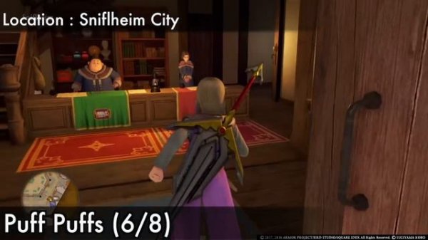 Dragon Quest XI  All Puff Puffs Location Trophy Puff Puff Buff Guide