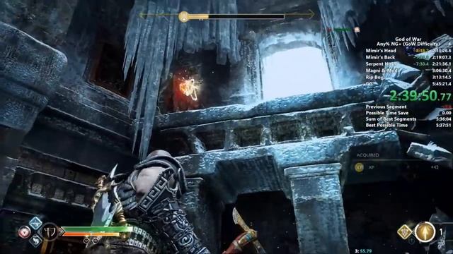 God Of War NG+ In 5:16:20 (GoW Difficulty)