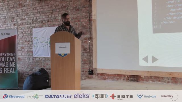 KharkivJS #5 2015 — Kiril Yakovenko — The amazing universe of components смотреть онлайн