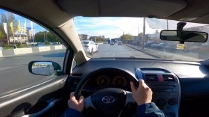 2008 Toyota Auris (1.4 MT) POV test drive
