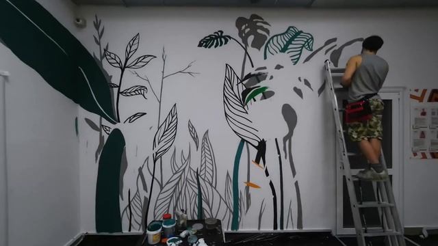 Quick X3K plans art in Palestra gym by brushes смотреть онлайн