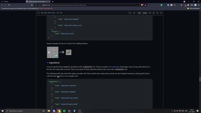 1.17/1.18 Minecraft Forge Modding Tutorial - Simple Recipes смотреть онлайн
