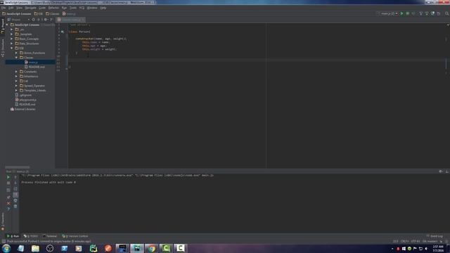 ECMAScript 6 / ES6 New Features - Tutorial 5 - Classes смотреть онлайн