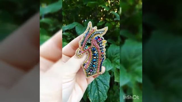 Брошь ручной работы "ДРАКОН" смотреть онлайн