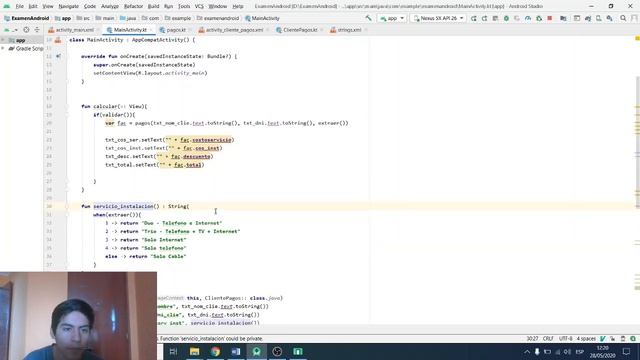 Examen Android Estudio смотреть онлайн