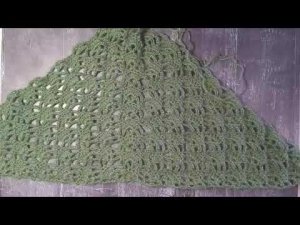 ❄️❄️❄️МК номер 20. Узор для шали крючком ❄️❄️❄️