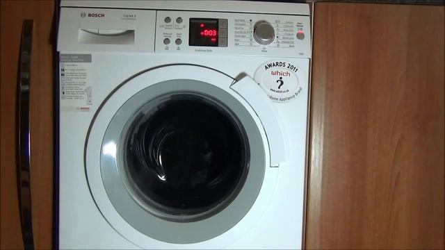 Bosch Logixx WAS32461 Washing Machine : Delicate Overloaded