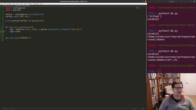 Parsing Config Files in Python смотреть онлайн