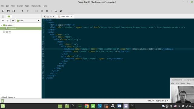 coding web app for editing and executing python code to create web scrapers online смотреть онлайн
