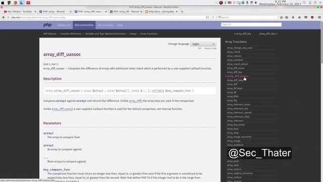 Become A Superman In PHP 5.6 & 7 Basics : #59 Array Functions part 2 смотреть онлайн