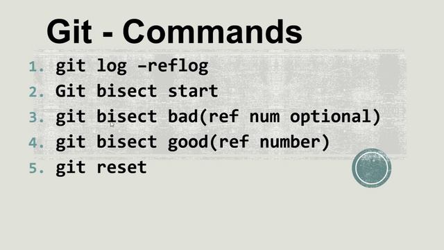 How to use git bisect смотреть онлайн