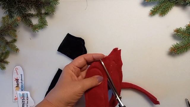 Gnome Scandinavian Santa Claus. Happy Christmas. Home Decor. DIY HandMade