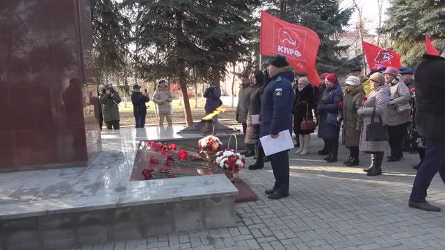 День 80-ти летия освобождения г Изобильного Изобильненского округа от немецко-фашистских захватчиков смотреть онлайн