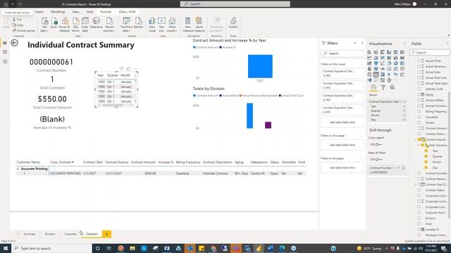 Power BI Drill Through I Implementation Specialists смотреть онлайн