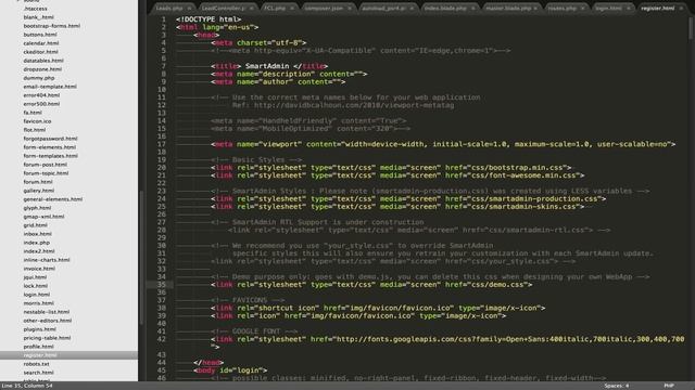 Laravel 4 Project Tutorial 4 - Move HTML into Blade templates смотреть онлайн