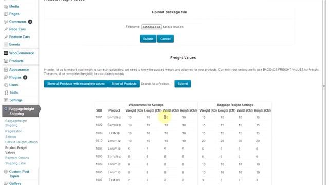 Baggage Freight Shipping Module for Wordpress смотреть онлайн
