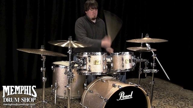 Pearl Session Studio Classic Drum Set 22/10/12/16 - Vintage Copper Sparkle смотреть онлайн