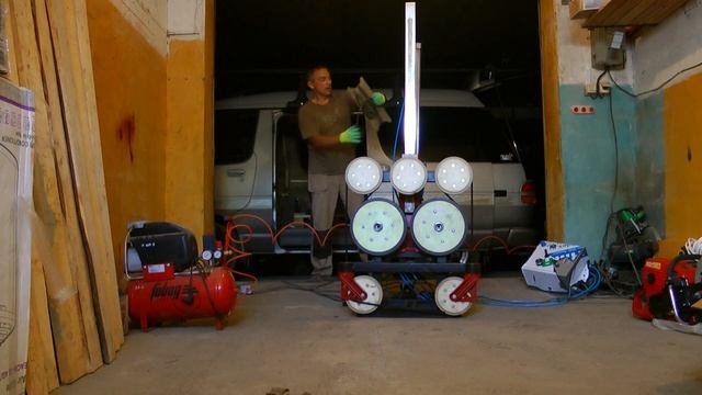 Канатная пила "МАЛЫШКА-2" второе поколение. Рестайлинг. Теперь с пневматической подачей. смотреть онлайн