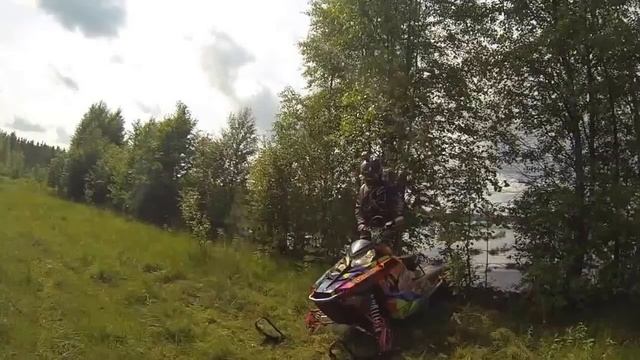 WaterCross Toksovo WrapFS, снегоход по воде, Токсово, обклейка смотреть онлайн