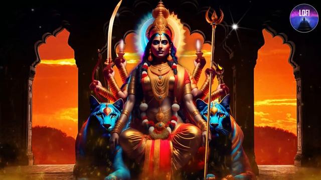 Mahishasura Mardini Stotram | Aigiri Nandini 1 Hour Lofi Version | Slowed + Reverbed | Durga Mantra