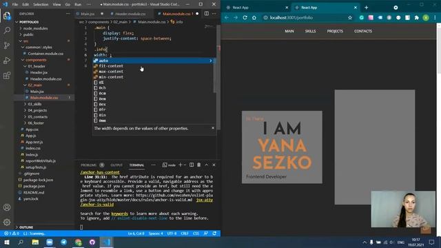 Portfolio_04 (Стилизация Main) смотреть онлайн