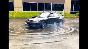 Subaru WRX STI Donuts / Субару Импреза STI