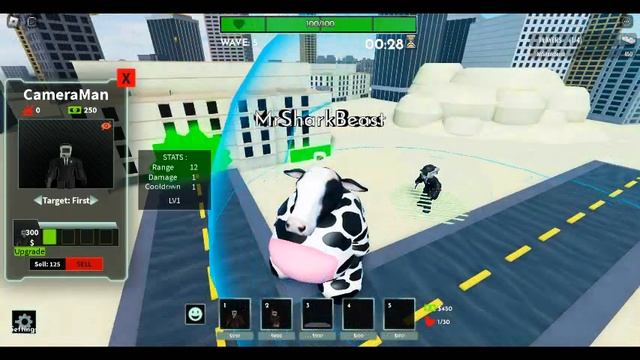 Roblox [EP 64!] Skibi Toilet Tower Defense смотреть онлайн
