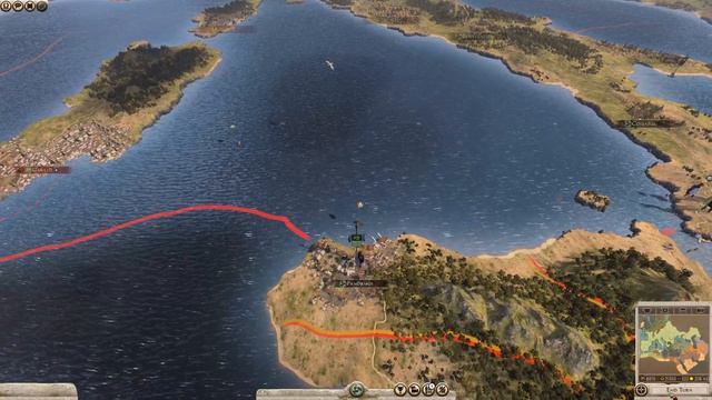 Total War: Rome 2 - Empire Divided - Alani Campaign #11 смотреть онлайн
