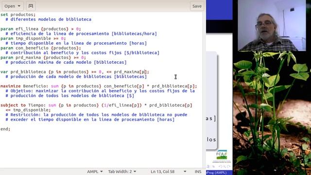 Introducción a la Investigación de Operaciones (FCAyF - UNLP). GNU MathProg y GLPK. смотреть онлайн