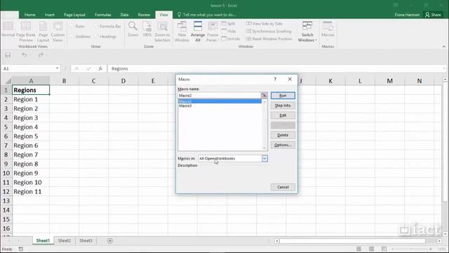 Deleting a Macro - Excel 2016 Macro смотреть онлайн