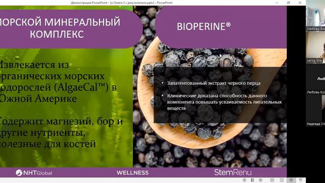 О полезных свойствах и позитивном влиянии на организм человека Стемреню и Омега 3 от NHTGlobal смотреть онлайн