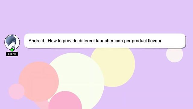 Android : How to provide different launcher icon per product flavour смотреть онлайн