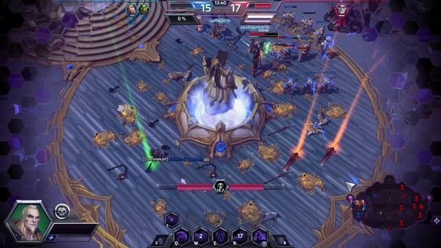 Играю в Heroes of the Storm смотреть онлайн