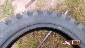 Замена покрышки на питбайке (ТТР 125)
