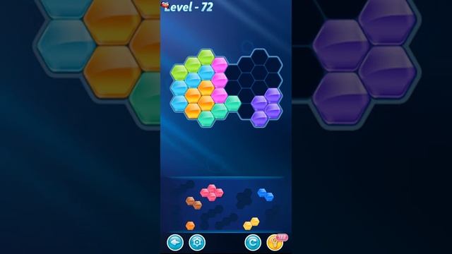 BLOCK! Hexa Puzzle! Hero Level 72 (Premium) - Lösung Solution Walkthrough смотреть онлайн