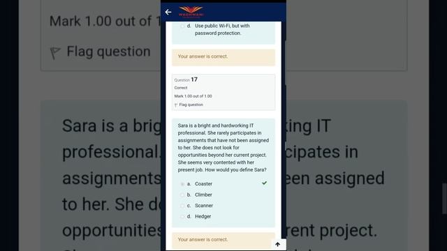 Wadhwani Opportunity FORMATIVE ASSESSMENT 2 || JobRise-Finishing-School || @avix9903 смотреть онлайн