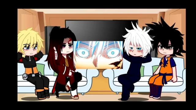 Anime Characters React to Each other | Part 2 | Gojo | Gacha react смотреть онлайн