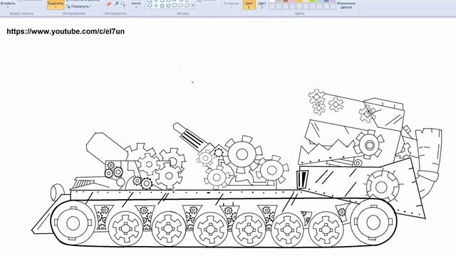 Как Нарисовать Танк Часовой из Мультики Про Танки смотреть онлайн