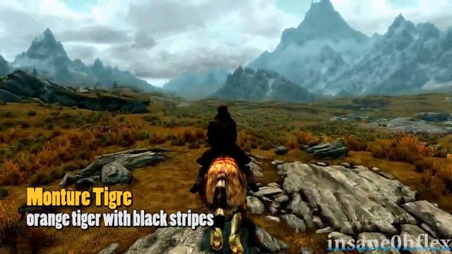Skyrim Mod Feature #2: Tiger Mount смотреть онлайн